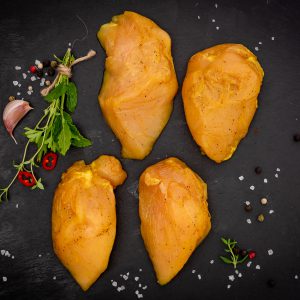 Maiskip dijfiletlapjes per 4 stuks.