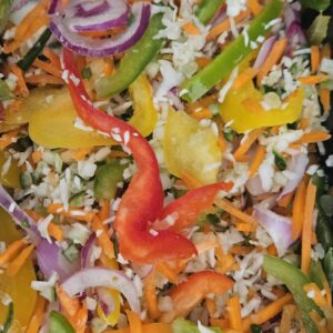 Italiaanse salade 500 gram.
