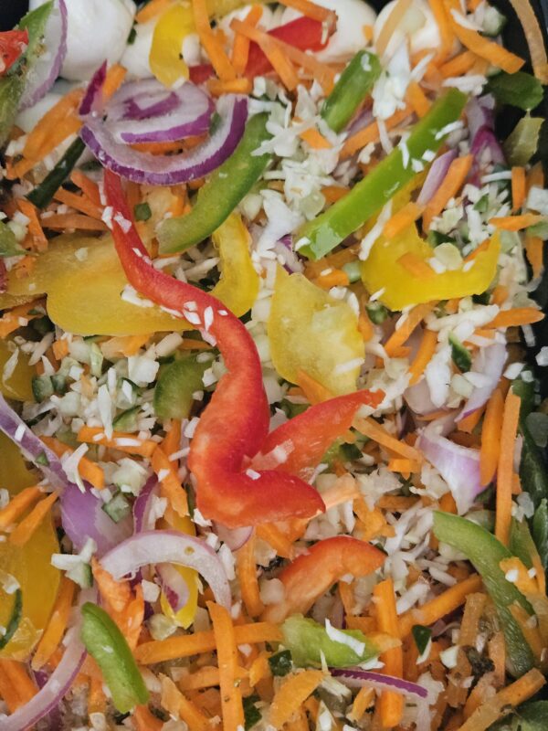 Italiaanse salade 500 gram.